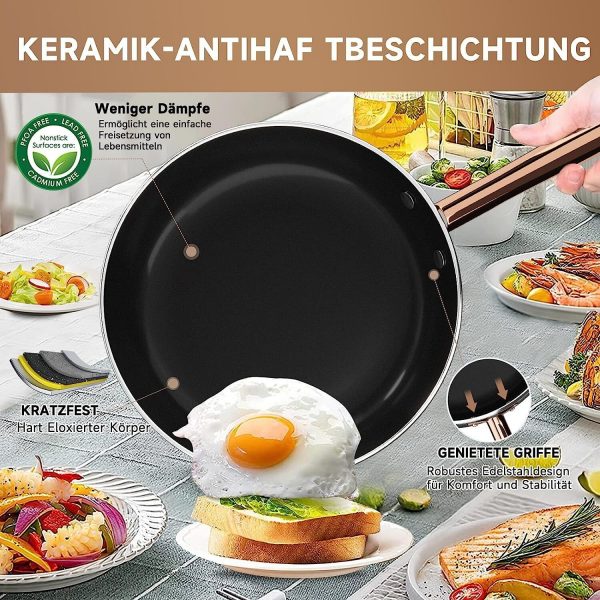 Batterie de cuisine Homelux 10pcs – Image 3