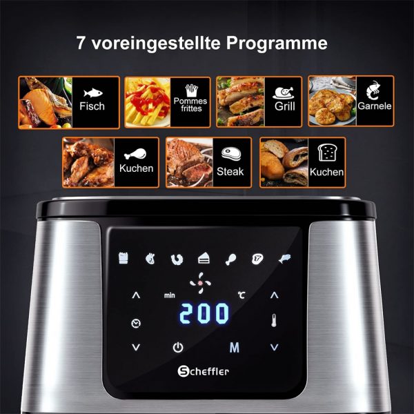 Friteuse à air chaud 5,5 L – Image 3
