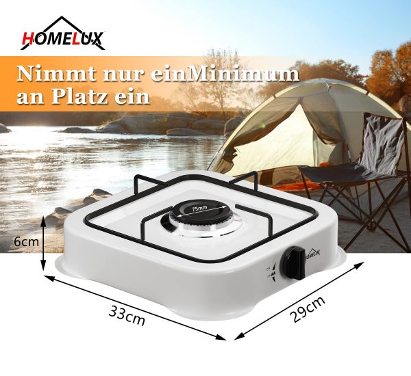 Cuisinière à gaz 1 feux – Image 3