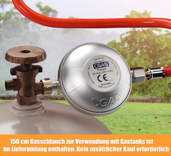 Cuisinière à gaz 1 feux – Image 4