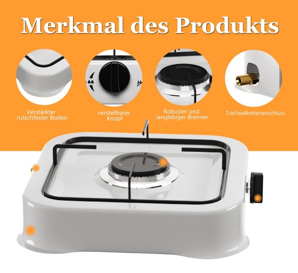 Cuisinière à gaz 1 feux – Image 6