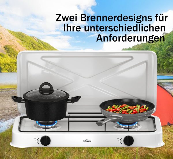 Cuisinière à gaz 2 feux – Image 7