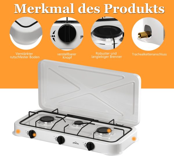 Cuisinière à gaz 3 feux – Image 6