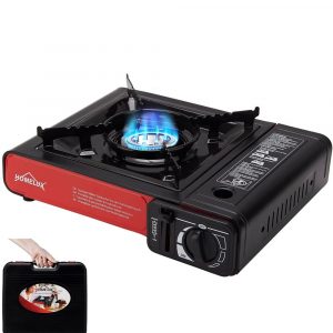 Cuisinière à gaz avec manette