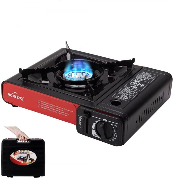 Cuisinière à gaz avec manette
