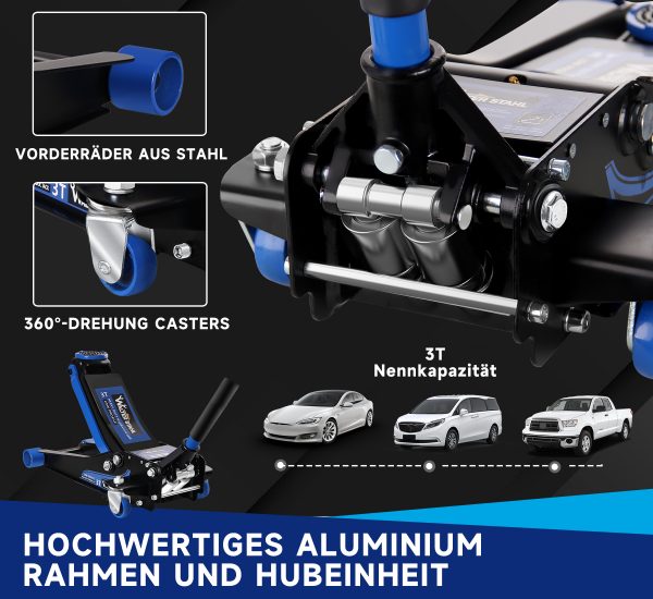 Cric hydraulique de voiture 4T – Image 5